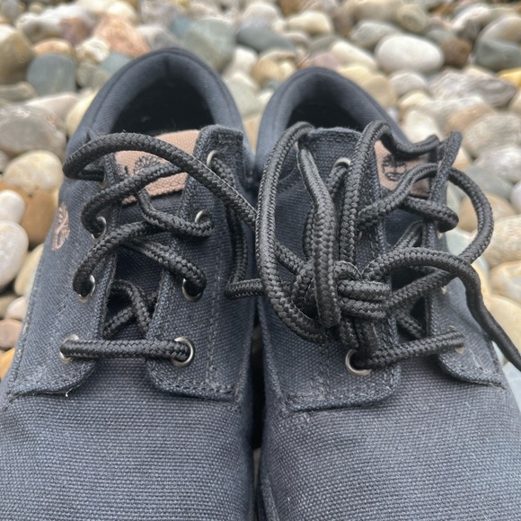 Timberland Men's Black Canvas Sneakers - Picture 4 of 6